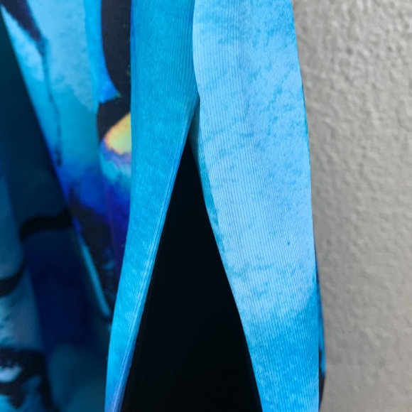 Apt.9 Dress Sleeveless Blue Ocean Colors Size 8 - Picture 8 of 13